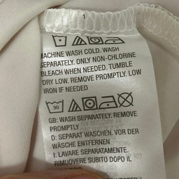 Susan Graver Modern Essentials Liquid Knit Neutral Cream Long sleeve Top 1X - Picture 7 of 8